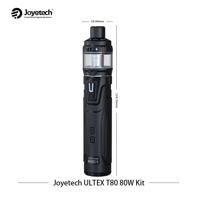 Новый набор для вейпа Joyetech ULTEX T80 5 мл стартовый CUBIS Max Нагреватель ncfille сменный