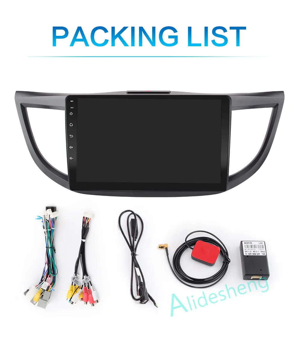 2G+ 32G 2.5D 2Din Android 8,1 GO автомобильный dvd мультимедийный плеер gps для Honda CRV 2012 2013 навигация Радио BT WiFi