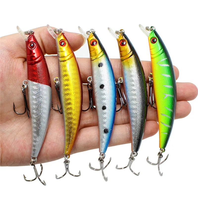 Рыболовные приманки Yuewins Minnow 8 5 см 4 г искусственная жесткая приманка для ловли