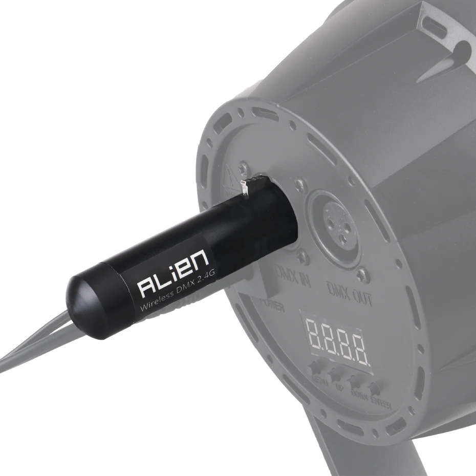 ALIEN 2,4G ISM беспроводной DMX 512 Dfi контроллер приемник XLR передатчик для дискотеки DJ вечерние бар сценический PAR движущаяся головка лазерный светильник