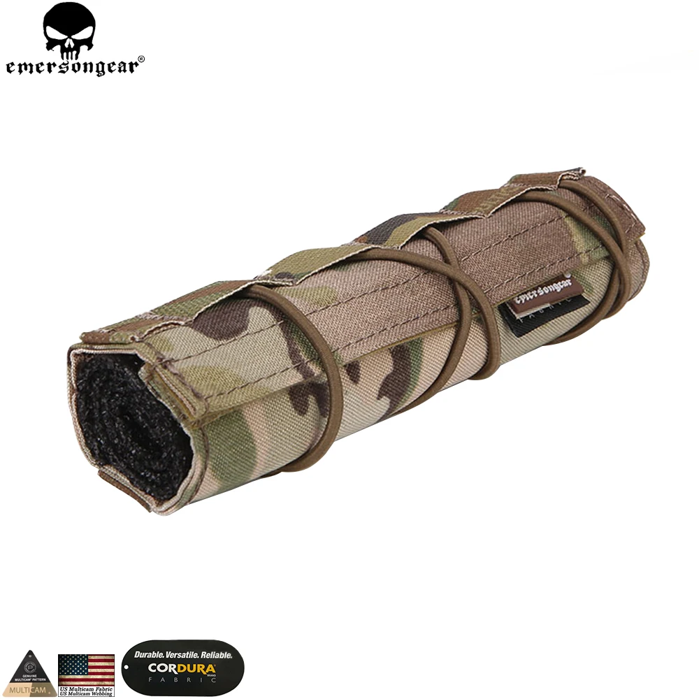 Emerson 18 см Airsoft крышку подавитель Охотничий Тактический оружейные аксессуары для