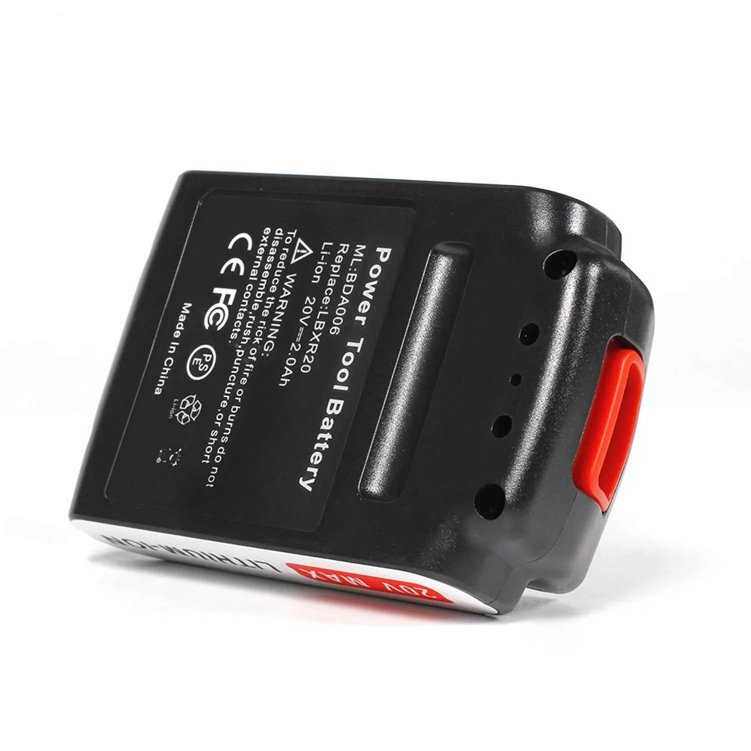 20 В 2.0Ah литий ионный Батарея для Black & Decker LBXR20 LB20 LBX20 ASL186K BDCDMT120 CHH2220 LD3K220 LPP120