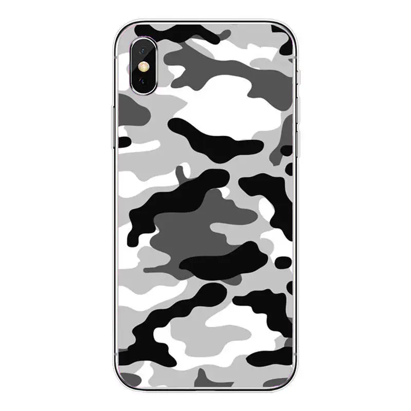Горячая темно-десантники камуфляж классический Жесткий ПК для iPhone X 10 7 7 плюс 6 s 8 плюс 5 5S 5c SE XR XS Max телефона чехол - Цвет: Зеленый