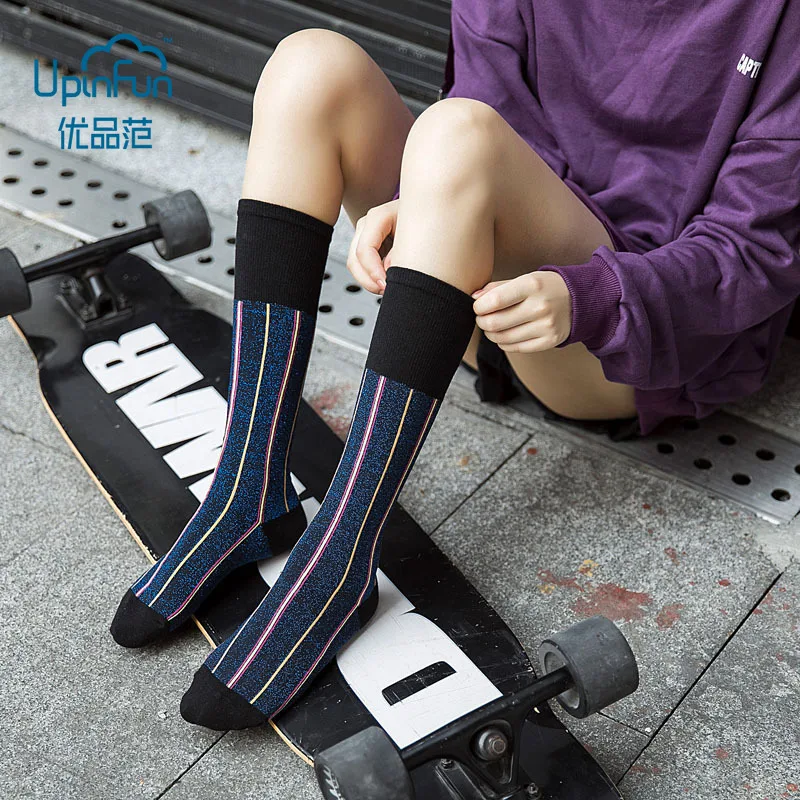 12 видов цветов женские Модные осенние хлопковые носки Повседневные Гольфы в