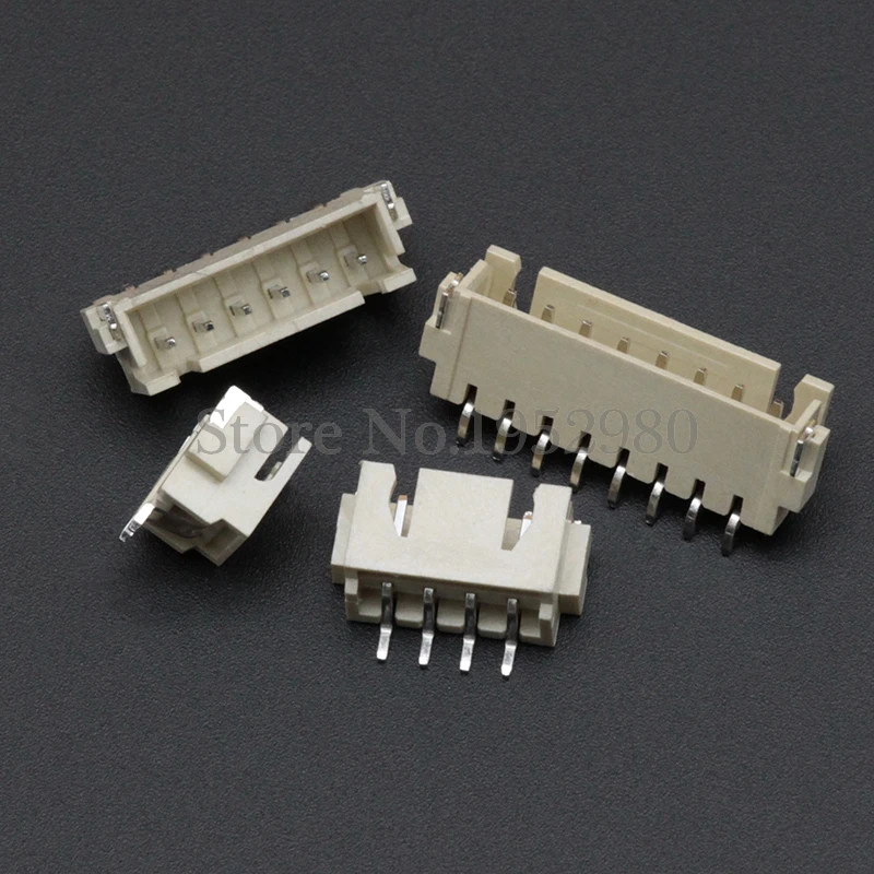 Горизонтальный Разъем SMD XH2.54 50 шт. штырьковый разъем 2 54 мм 2/3/4/5/6/7/8/9/10/11/12/13/14P для