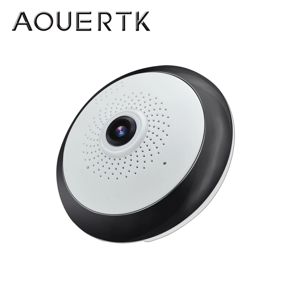 AOUERTK 360 панорамный охранных WI FI Камера 960P регистрация движения градусов полный