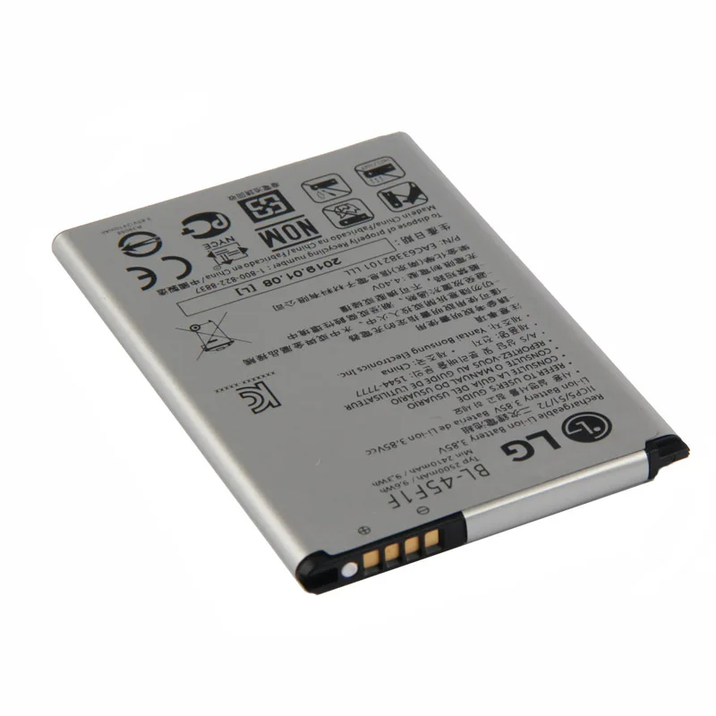 BL-45F1F Батарея для LG k8 K4 K3 M160 Aristo MS210 2410 мАч X 230K M160 X240K LV3 2410 мА-ч
