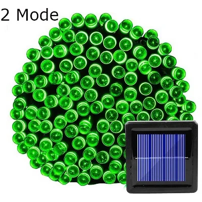 Green 50/100/200 Led Солнечная Фея светильник уличный Водонепроницаемый уличная гирлянда домики рождественские украшения для сада строка светильник полосы - Испускаемый цвет: Green