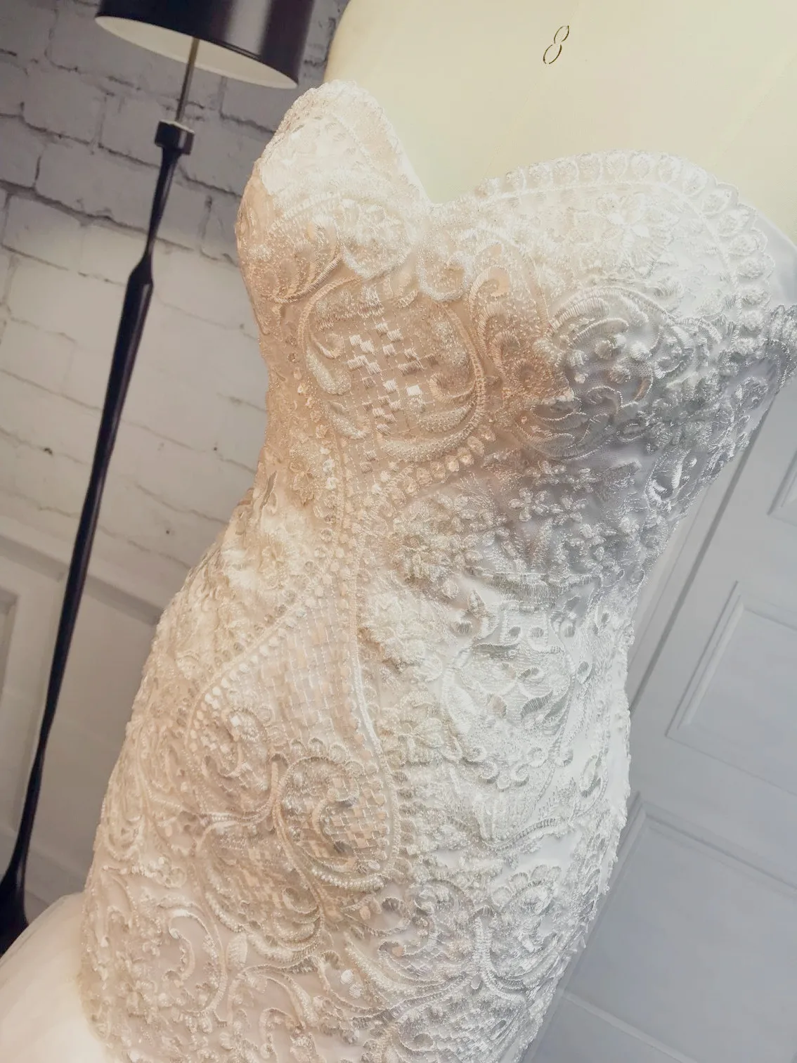 Erosebridal Новое поступление Свадебные платья без бретелей кружевное свадебное платье длиной до пола без поезда платье невесты