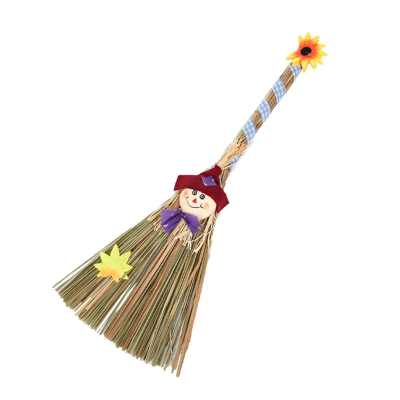 Witches Broom Anime Cosplay for Straw Vestidos Costumes Role Prop in Halloween Carnival Party | Тематическая одежда и
