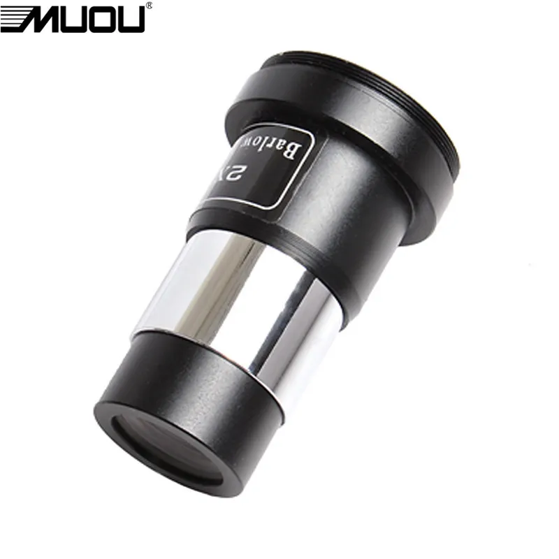 MUOU 1.25'' Barlow Lens X 2 Telescope M42X0.75 Thread for Standard Astronomy | Инструменты