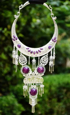 Многоцветные камни Этническая мода винтажный свитер с вышивкой ожерелье