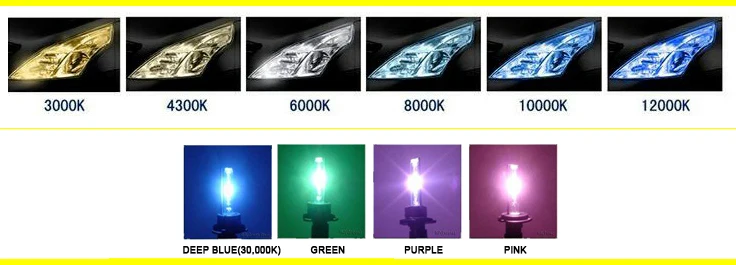 3GQO 35 Вт 3 ''дюйма HID Bi-комплект прожекторных фар H4 H1 H7 H11 9004 9007 HB3 HB4 4300 K 5000 k 6000 k 8000 k+ два предмета тонкий балласт