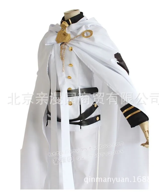 Японское аниме Серафим конца Микаэла Hyakuya Косплей Костюм owari no Seraph полный костюмы новое поступление
