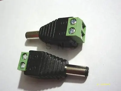 

10pcs 5.5x2.1mm DC Power Plug Male Removable Terminal Block Adapter Connector