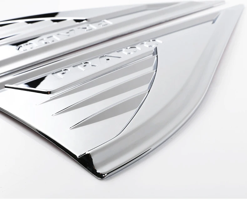 2 шт. хромированные наклейки для кузова Toyota Land Cruiser Prado FJ 150 2010 2014 2016 2018|abs chrome|land cruiser