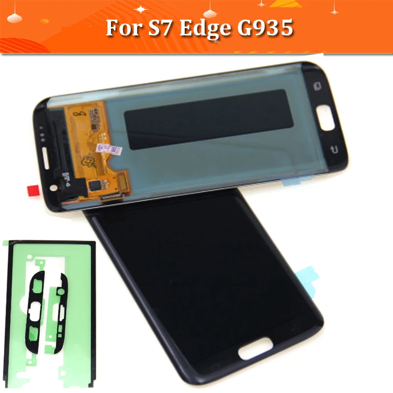 100% протестирован для samsung Galaxy S7 Edge G935 lcd G935F дисплей кодирующий преобразователь