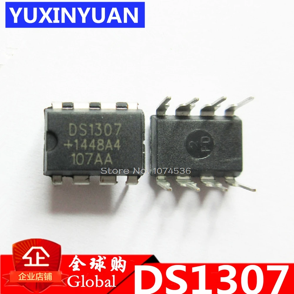 DS1307 DIP8 DS1307N DIP новые и оригинальные IC 10 шт./лот DS1307ZN DIP8 часы с таймером в режиме реального времени IC