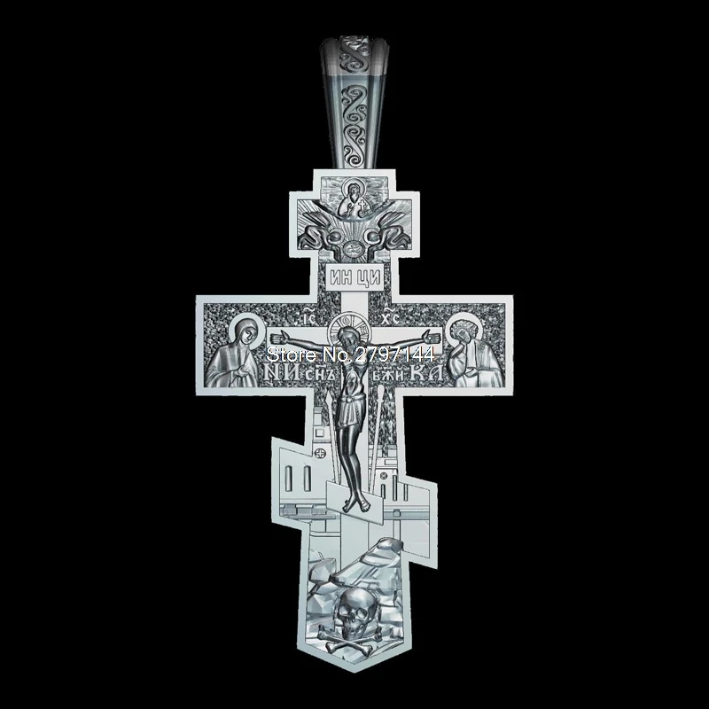 3D модель Crucifix рельеф STL format Religion 3d для ЧПУ в формате STL|3d model relief|3d relief modelfor cnc |