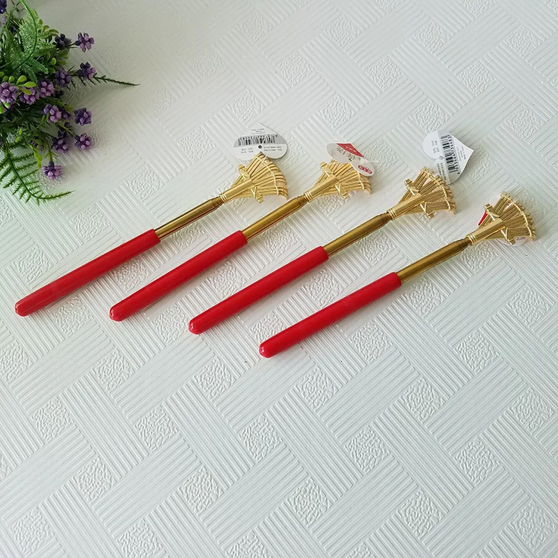 Спиночес телескопическая царапин Backscratcher массажный комплект обратной скребка Выдвижной Телескопический зуда для ухода за Товары для здравоохранения Плюмаж