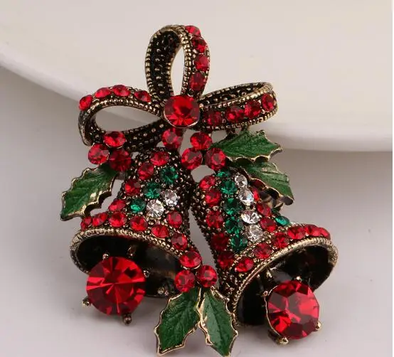 Рождественский Костюм pin творческий подарок бабочка узел высококлассные Брошь
