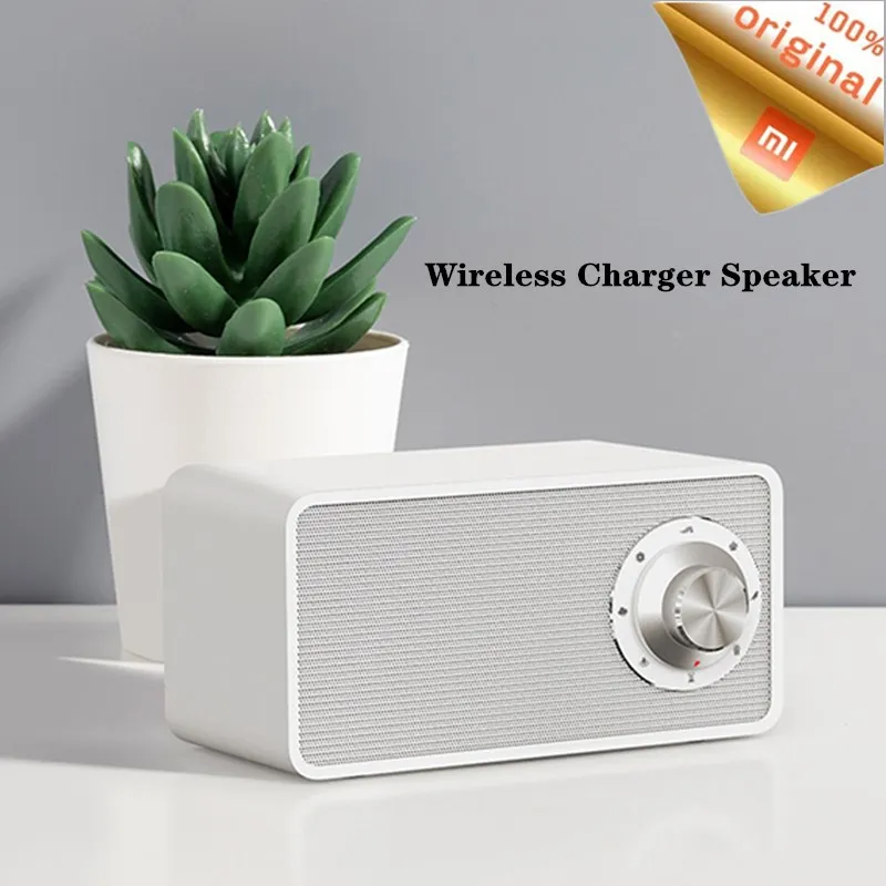 Xiaomi Qualitell Беспроводное зарядное устройство белый шум динамик BLT5.0 EPP протокол 10 Вт Быстрое беспроводное зарядное устройство Помощь спикер сна