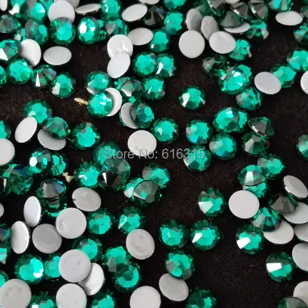 

JPSTRASS ss16 Emerald flatback hot fix rhinestone for wedding gown,shiny rhinestone for nail arts design