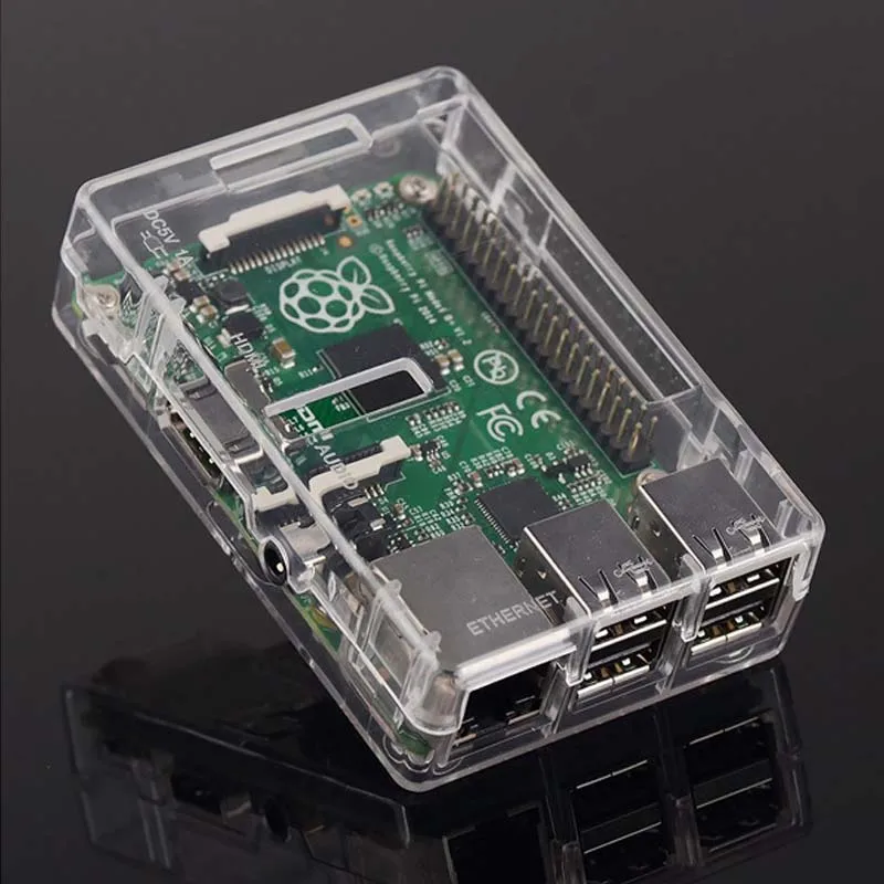 Чехол для Raspberry Pi чехол ABS ящик кожух пластиковый RPI 3 совместимый с фотографиями +