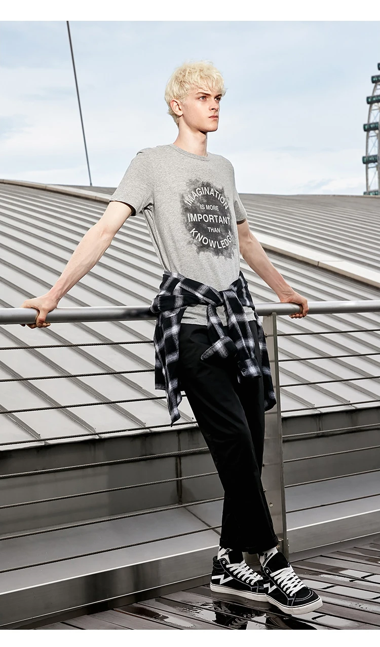 JackJones мужские укороченные брюки из хлопка, зауженные брюки длиной до щиколотки, мужская одежда 219114554