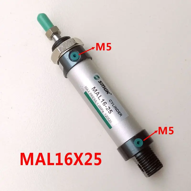 

Single Rod Cylinder MAL16X25 Bore 16mm Stroke 25mm