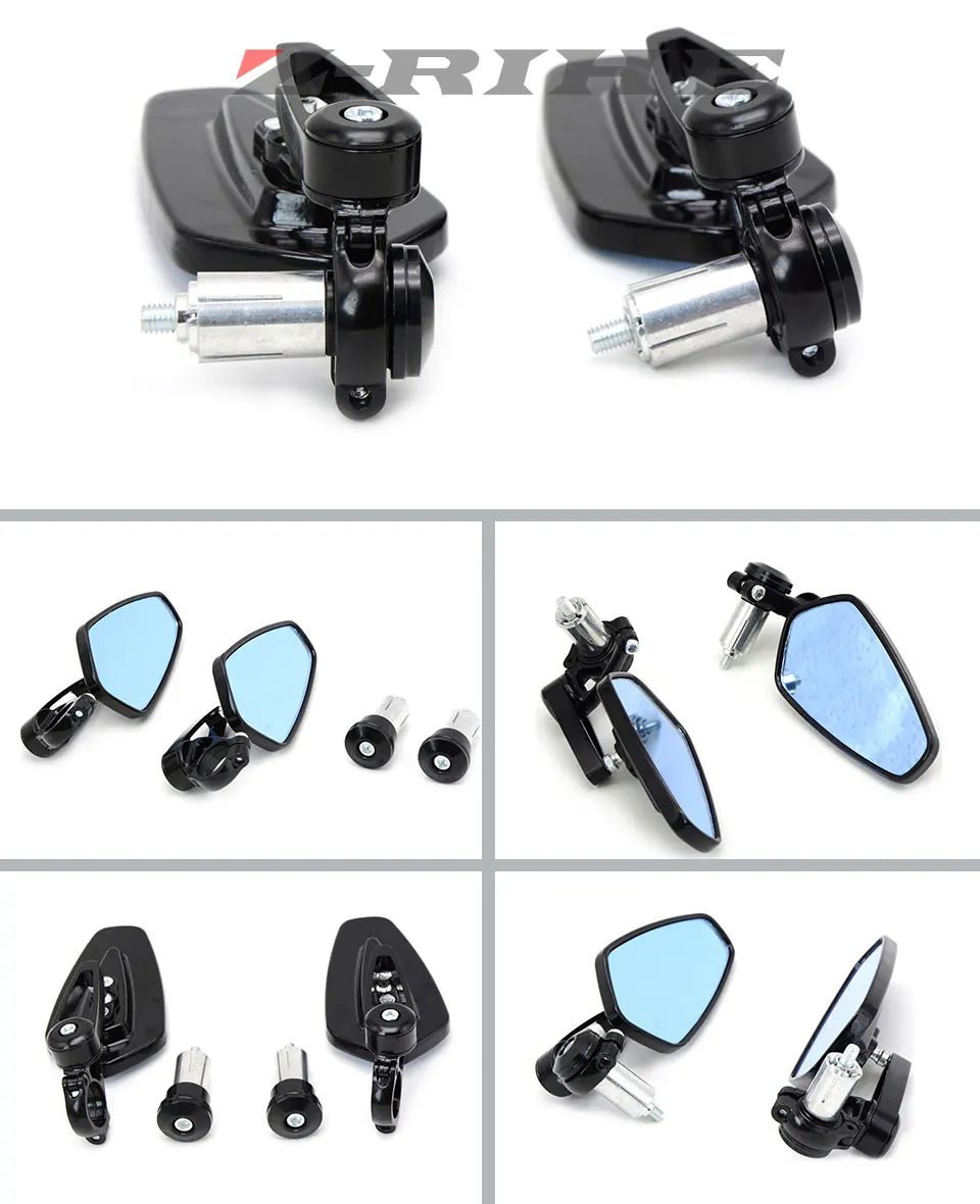 Мотоцикл зеркала заднего зеркала для Suzuki GSXR 600 750 1000 1300 Sv650 B-king TL1000 DL650 DL1000 GSX 650F 750F