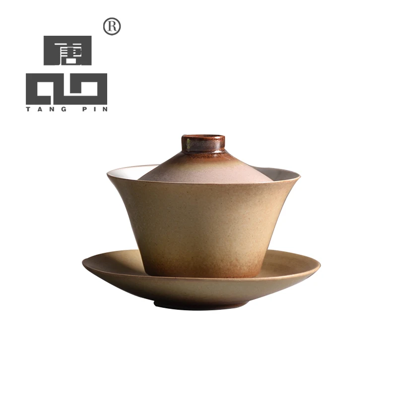 Керамический чайник TANGPIN gaiwan телефонная лампа женская модель 100 мл|Наборы чайной