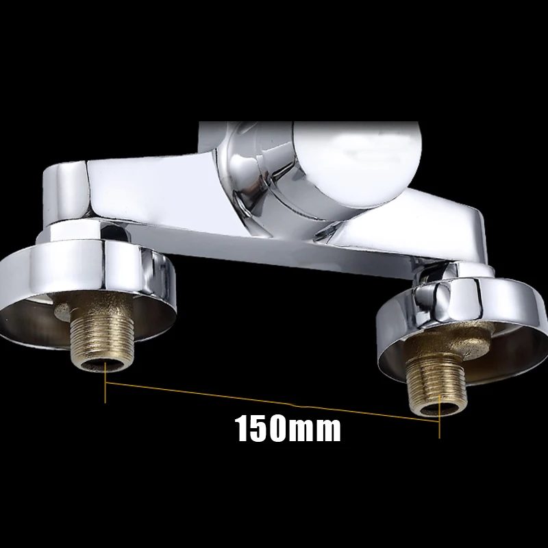Термостатический смеситель для душа кран горячей воды G1/2 дюйма хромированная