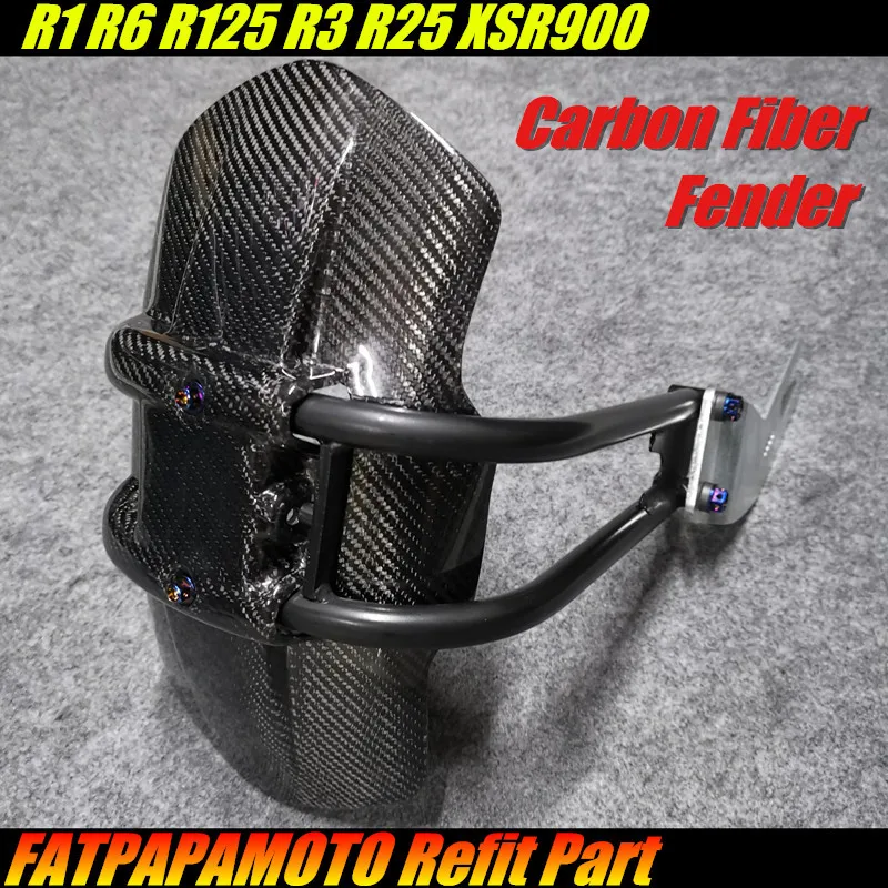 Накладка на заднюю шину для мотоцикла YAMAHA YZF R1 R6 R125 R3 R25 XSR900 Integr 100% углеродное