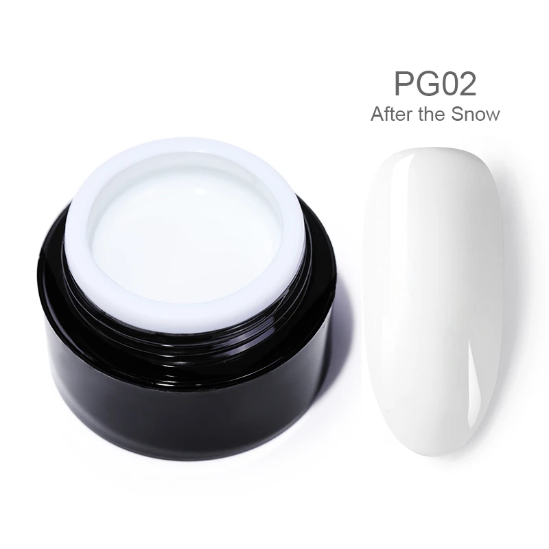 BP-PG02 BORN PRETTY для нанесения УФ-геля лак для ногтей линия 2 в 1 блеск 3D резной УФ гель Lacque белый розовый отмачиваемый УФ-гель для ногтей - Цвет: BP-PG02