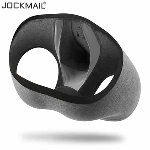 Трусы-боксеры JOCKMAIL мужские в форме гамака, Брендовое пикантное дышащее нижнее белье с сетчатыми вставками, шорты-боксеры