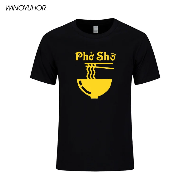 Мужская футболка с забавным принтом Подарочная для мужчин вьетнамские топы едой
