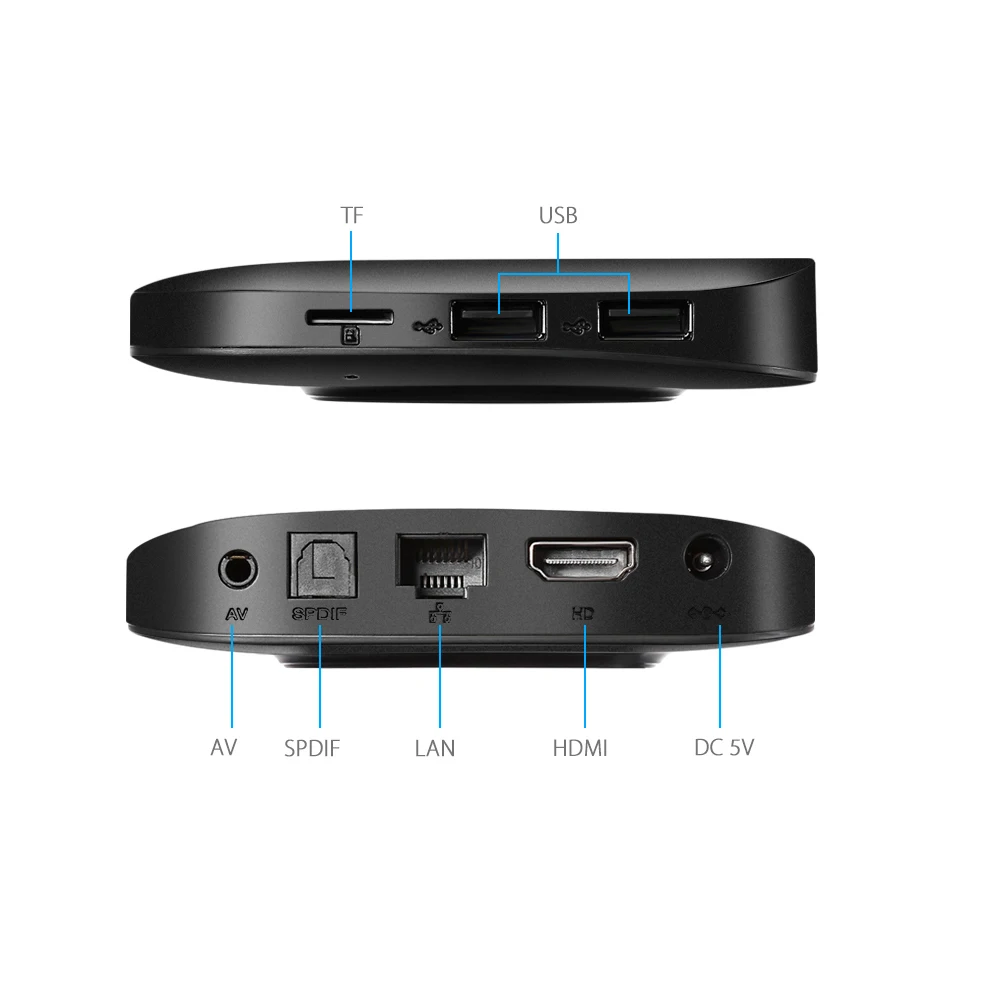 ТВ приставка KimTin Android OS6.0 2 ГБ 16 MIRACAST BT 1 4K 60tps 4 ГГц Wi Fi четырехъядерный медиаплеер IP
