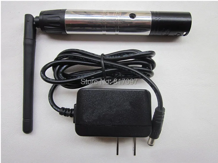 1 пара 2 4G беспроводные сценические огни DMX512 передатчик + приемник dmx контроллер