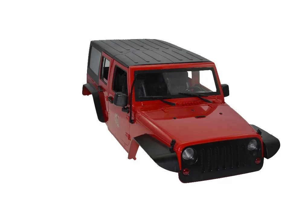 RC корпус автомобиля оболочки 12,3 дюйма 313 мм Колесная база для осевой SCX10 и SCX10 II 90046 90047 jeep Cherokee Wrangle 1/10 RC Гусеничный