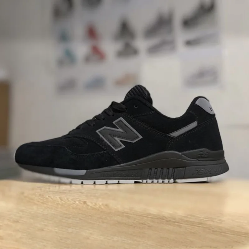 NEW BALANCE NB840 Мужская классическая обувь для бадминтона красная обувь на плоской подошве уличные кроссовки синяя черная обувь