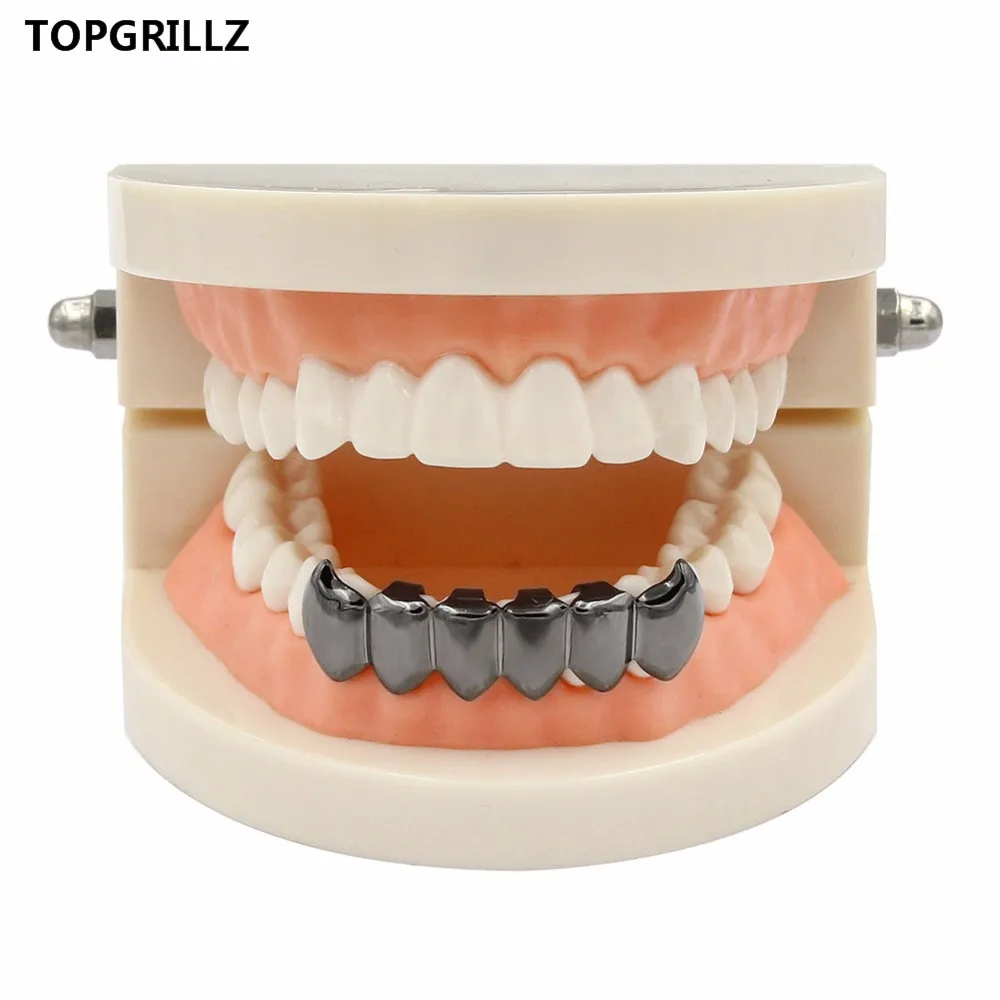 TOPGRILLZ посветильник ченные колпачки для зубов в стиле хип хоп|yellow gold|hip hop teethteeth hip |