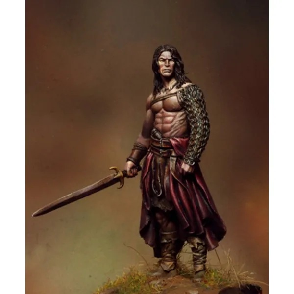 [Loong Way Miniatures] Ares Mythologic/Draconia miniatures FAN27 Barbarian Draco 54 мм Металлические