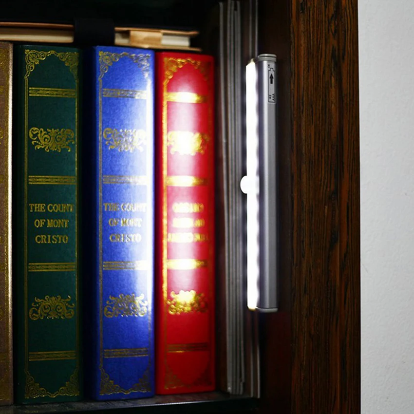 

New LED Infrared Motion Detector Wireless Sensor Lighting Closet Night Battery Lamp Cabinet Wardrobe Light Night Lights