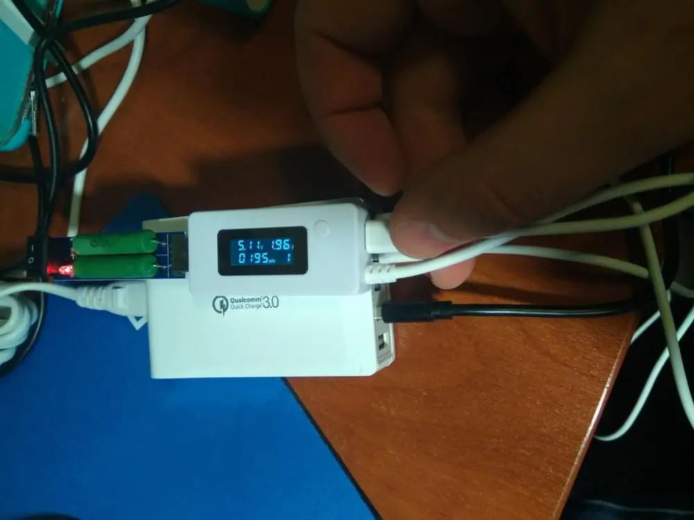 SJAMING Micro USB зарядное устройство Емкость батареи Напряжение Ток ЖК-тестер метр детектор для смартфонов мобильный Банк питания