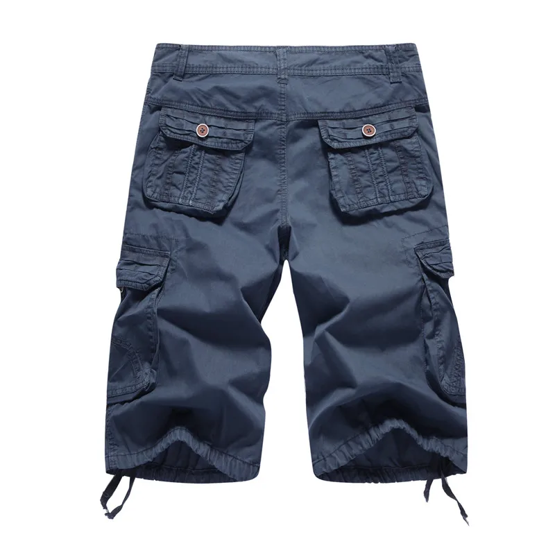 Мужские шорты-карго Mountainskin повседневные свободные шорты до колен в стиле - Фото №1