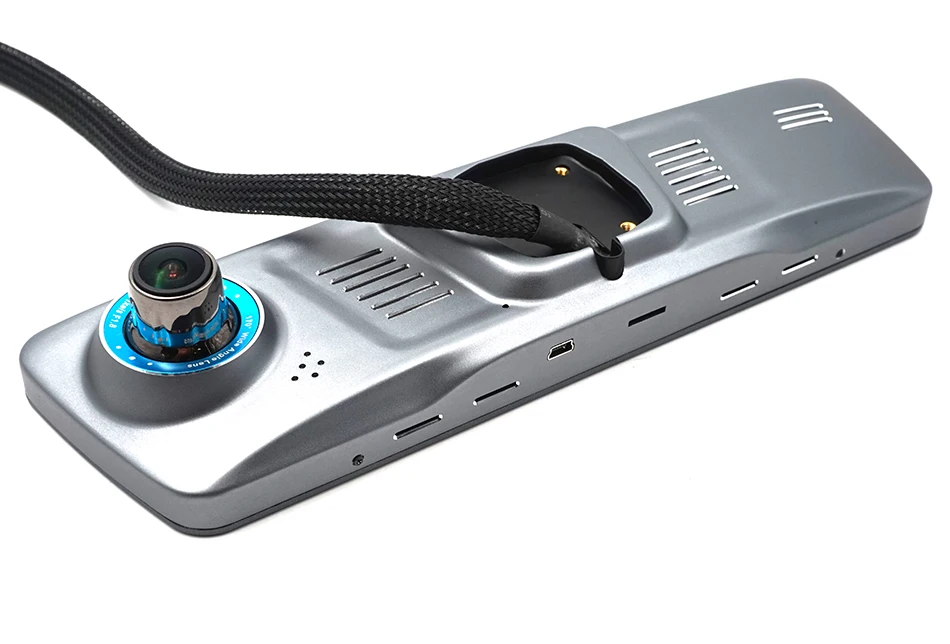 Sinairyu HD 9.88" Full Touch Screen Car DVR Dash Camera Full-zinc Alloy Shell Mirror Monitor Double 1080P Dash Cam Dashcam