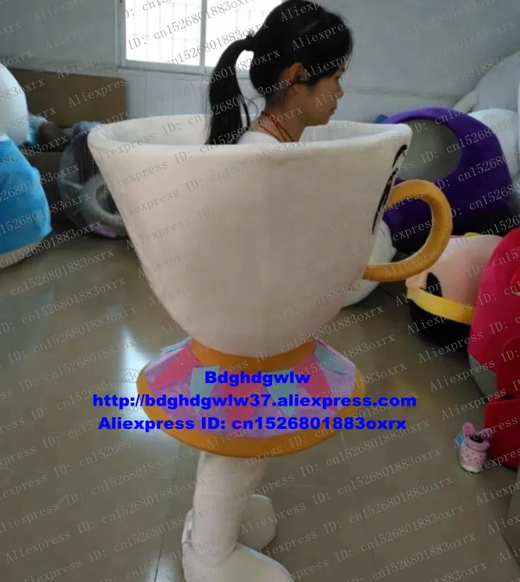 Красивая и чудовище чип чайная чашка кружка костюм талисмана взрослый