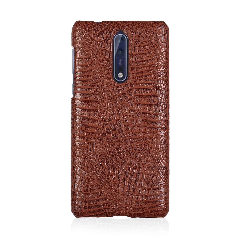 Кожаный чехол для Nokia 8 TA 1004 1052 1012 бампер телефона Nokia8 жесткий телефона|case for