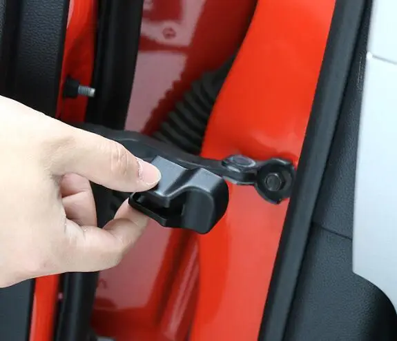 Новый замок двери крюк крышка ограничения зазора реструктура защиты отделка